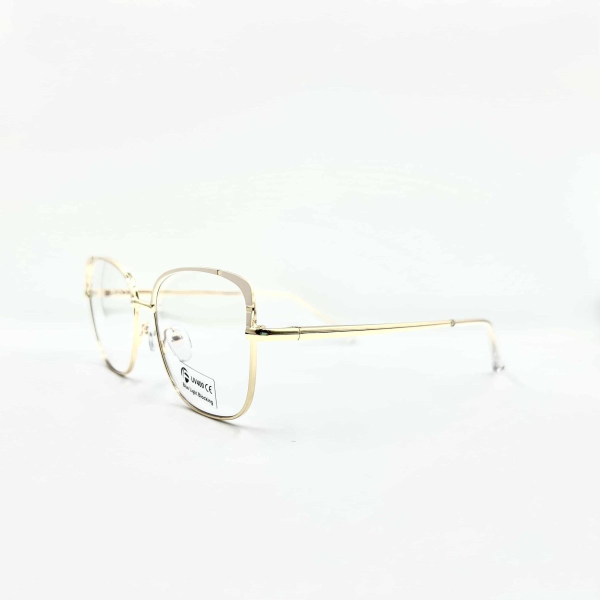 Montura ,metalica blanca