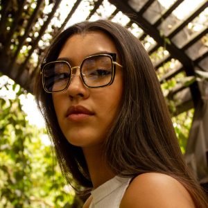 Gafas Oversize para Mujer en Negro