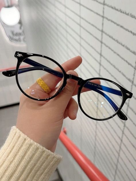 Gafas negras redondas mujer