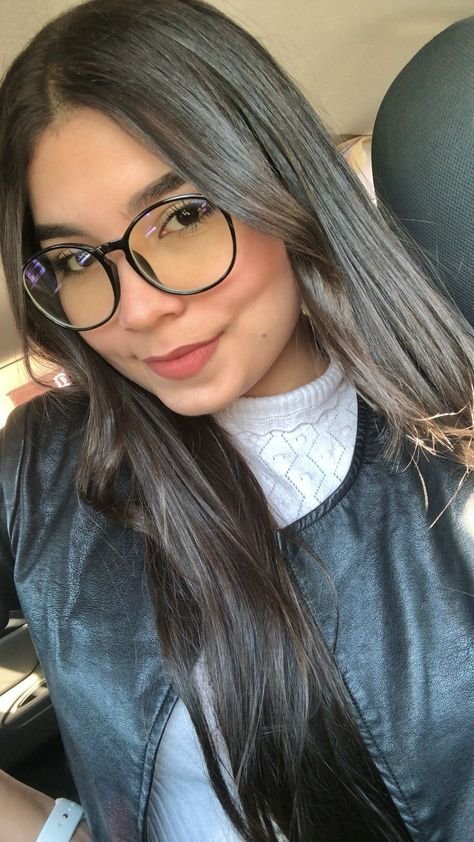 Gafas negras redondas mujer