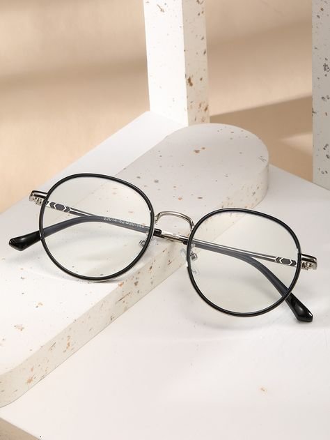 Gafas negras redondas mujer