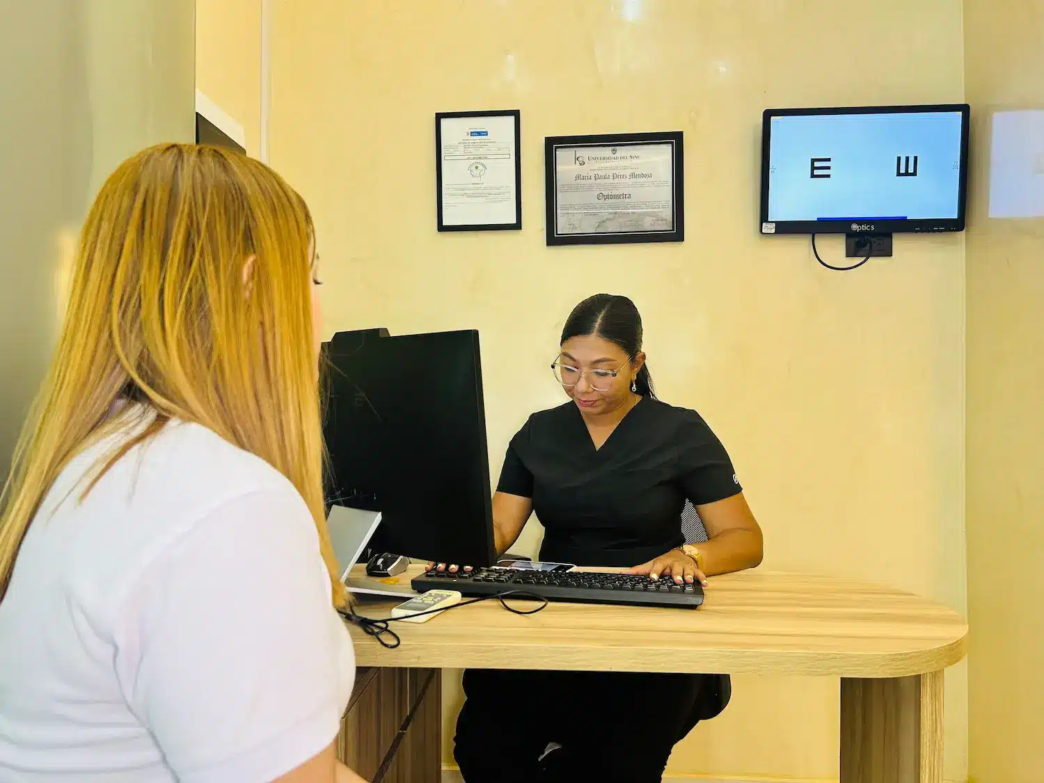 Examen de ojos