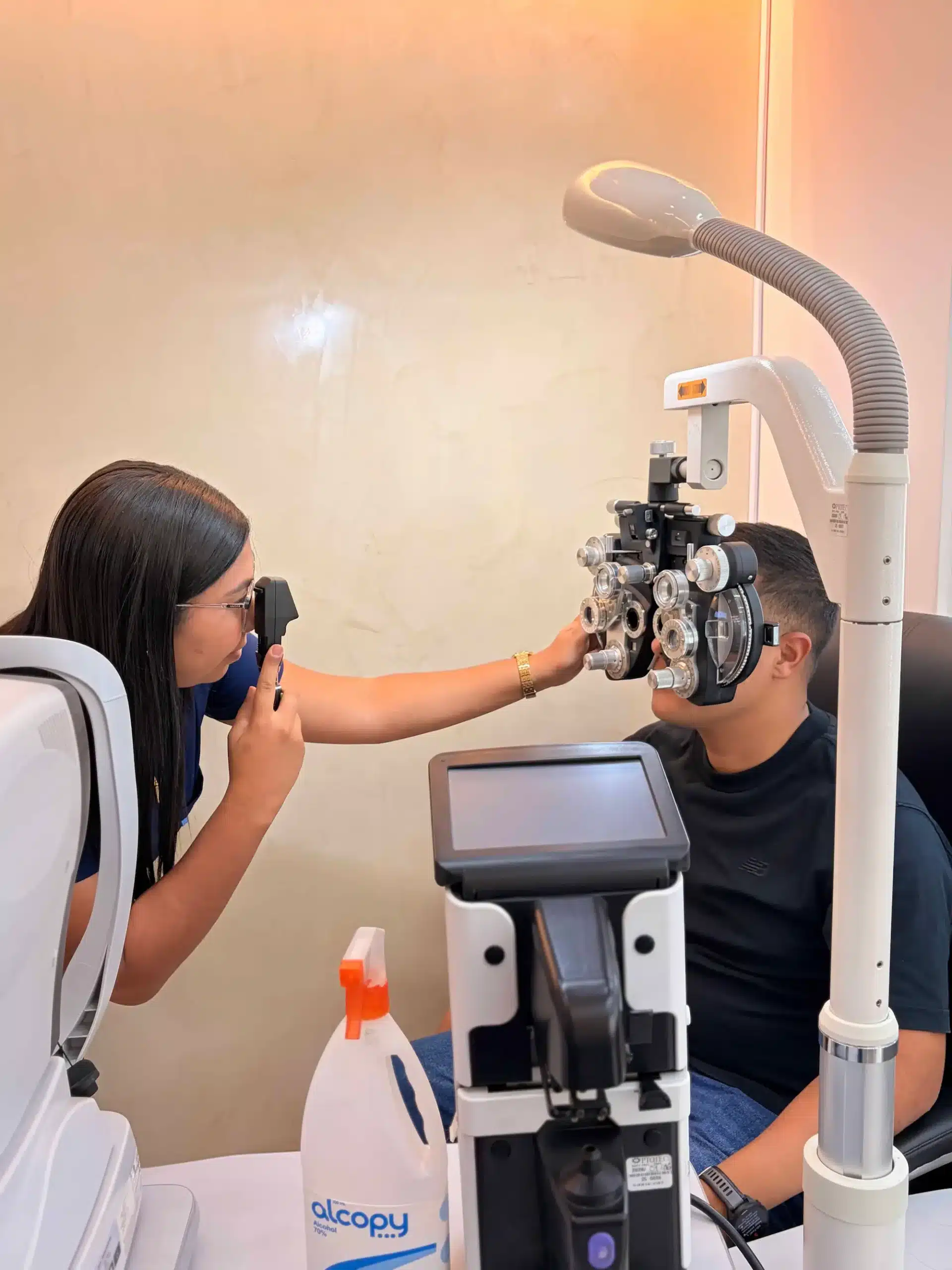 Consulta de optometría en Óptica Medellín